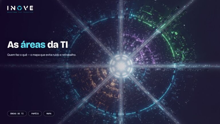 Áreas de TI: o mapa das principais funções em 2026