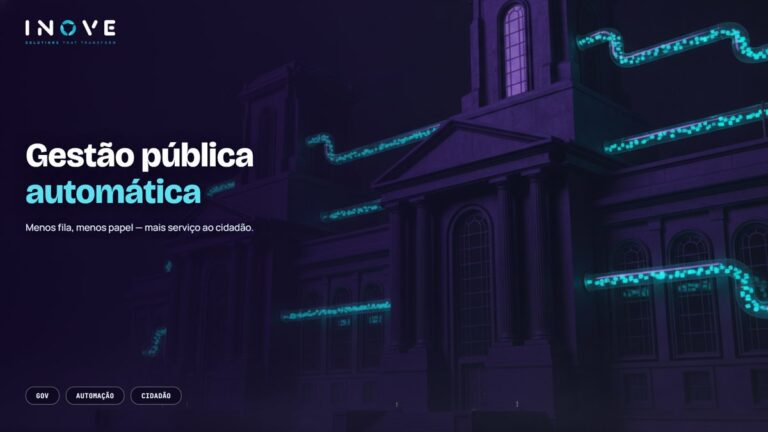Automação na gestão pública: menos fila, mais serviço