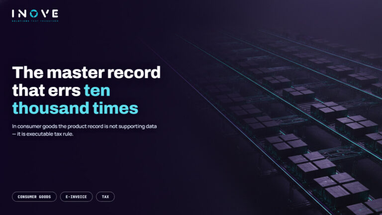 Wrong tax classification in the product record: the error multiplied by ten thousand invoices