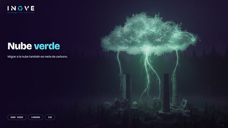 Nube verde: cómo migrar a la cloud reduce la emisión de carbono