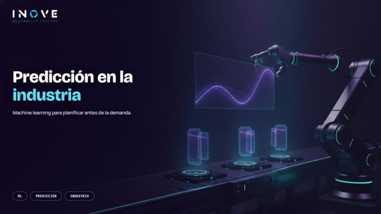 Machine learning en la industria: de la predicción al plan
