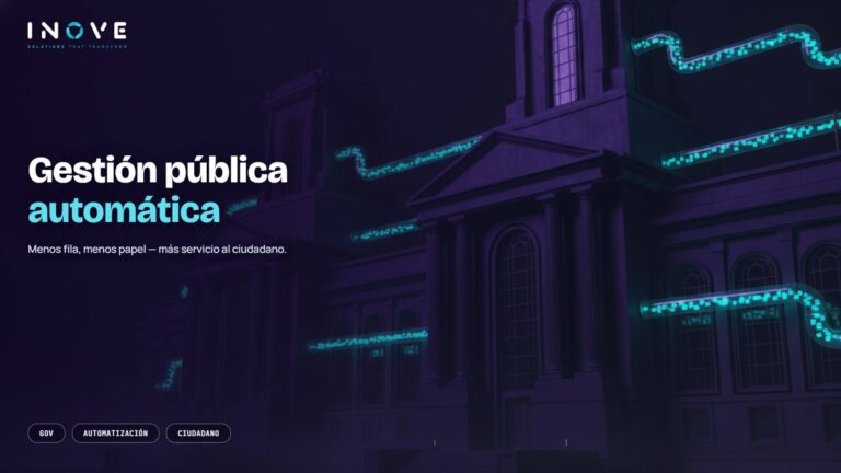 Automatización en la gestión pública: menos fila, más servicio
