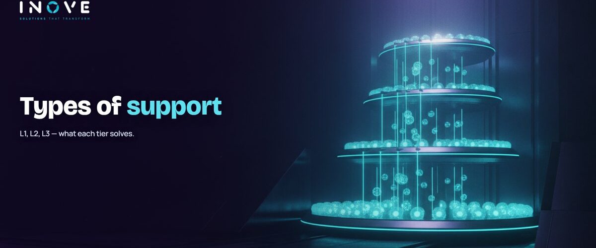 What are the types of IT support and what is each for?