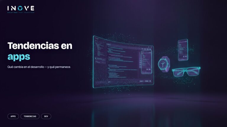 ¿Cuáles son las tendencias en desarrollo de aplicaciones?