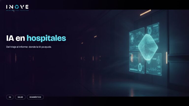 Inteligencia artificial en hospitales: 7 aplicaciones reales