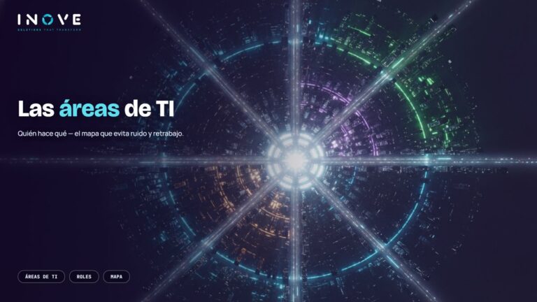 Áreas de TI: el mapa de las funciones clave en 2026