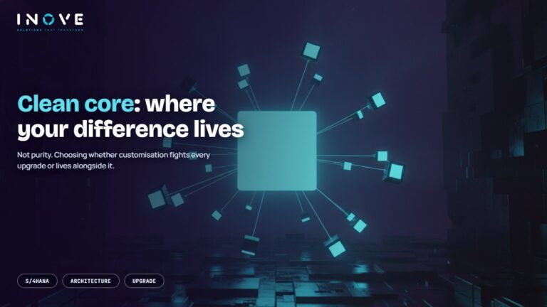 Clean Core in SAP: Where to Put Your Difference