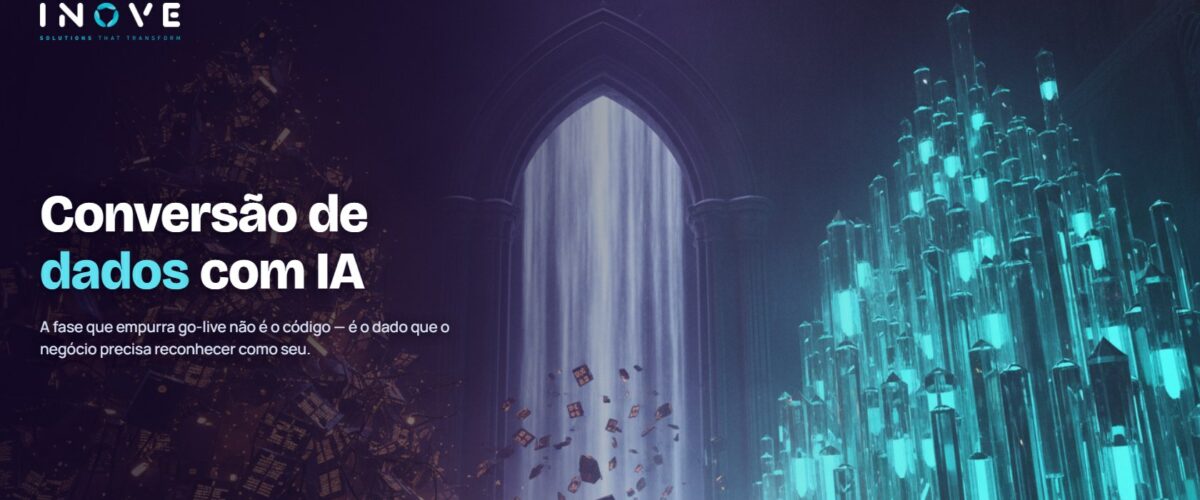 Conversão de dados com IA: a fase que decide o go-live