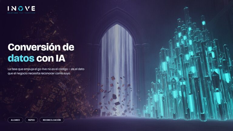 Conversión de datos con IA: la fase que decide el go-live