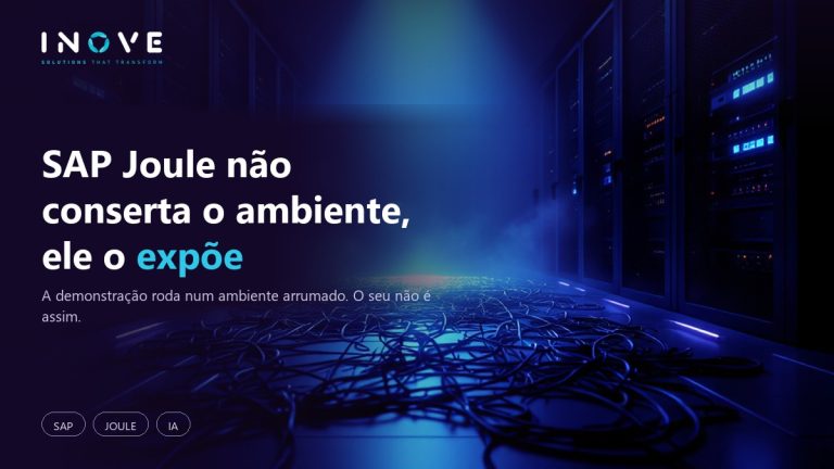SAP Joule: ele não conserta o seu ambiente, ele o expõe