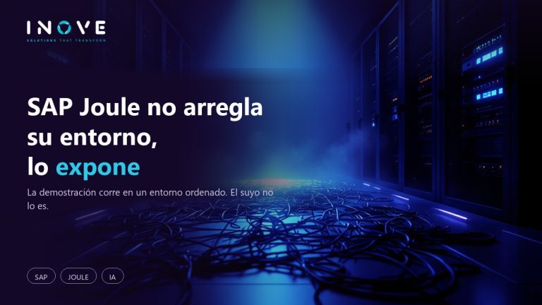 SAP Joule no arregla su entorno, lo expone