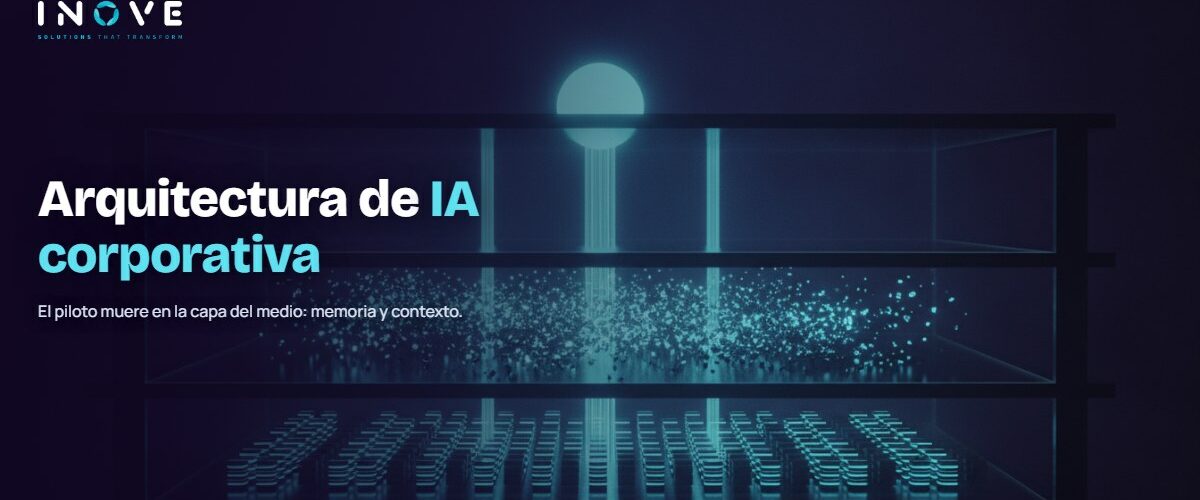 Arquitectura de IA corporativa: por qué los pilotos no llegan a producción