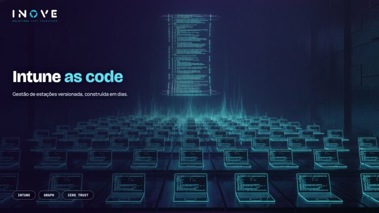 Intune as Code: gestão de estações versionada, com IA