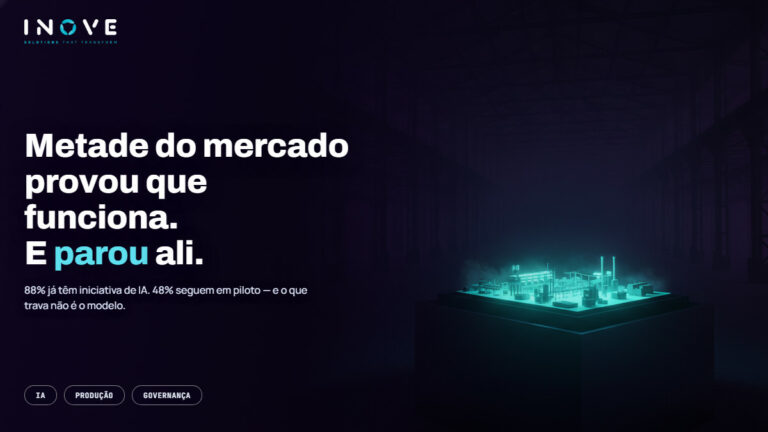Por que o piloto de IA não vira produção: os quatro bloqueios que não são do modelo