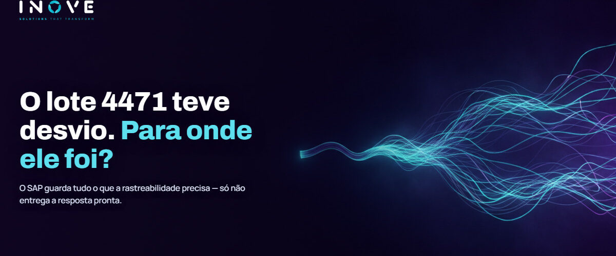 Rastreabilidade de lote no SAP: o teste que só se faz no recall