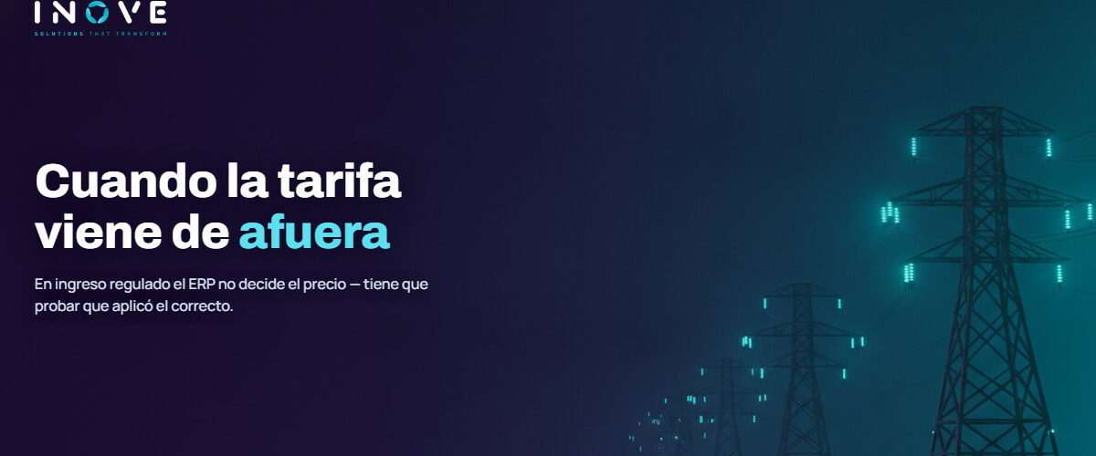 Ingreso regulado en SAP: cuando la tarifa viene de afuera