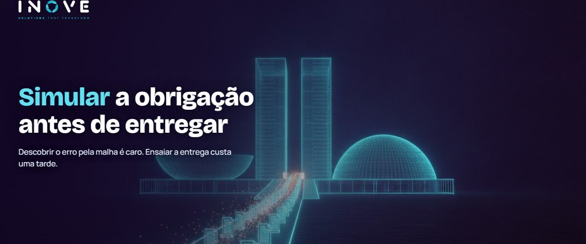 Simular a entrega de obrigações fiscais com IA antes de transmitir