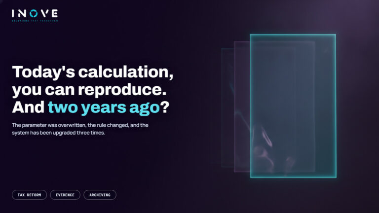 Tax reform transition: the calculation you make today will be questioned five years from now